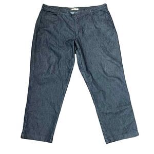 Lee Riders‎ Jeans Size 44X30 Womens Stretch Blend Blue Lightweight Denim